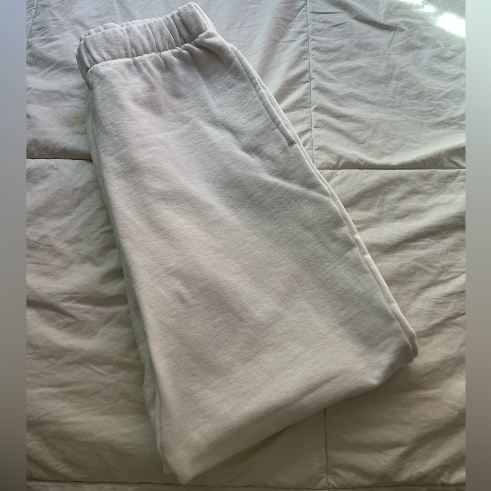 Brandy Melville White Sweatpants